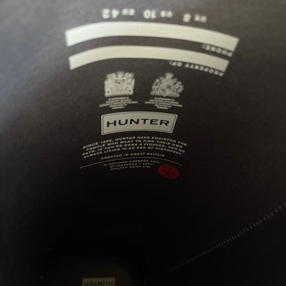 Hunter rain boot creeper tall - Picture 5 of 13